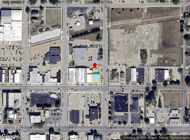  1400 Broadway Ave, Mattoon, IL Parcel Map