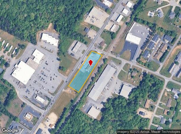 6536 Old Us Highway 52, Lexington, NC Parcel Map