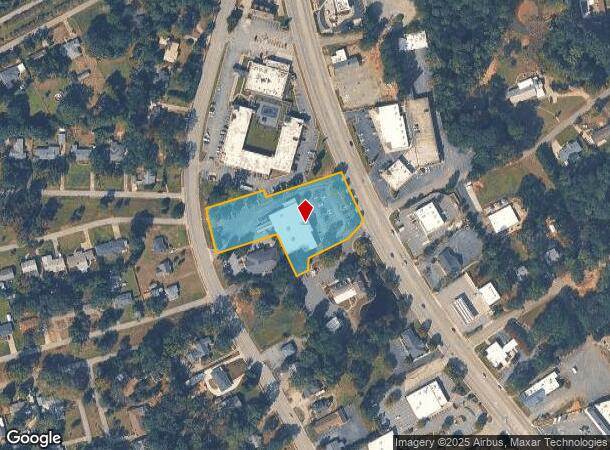  3019 N Main St, Anderson, SC Parcel Map