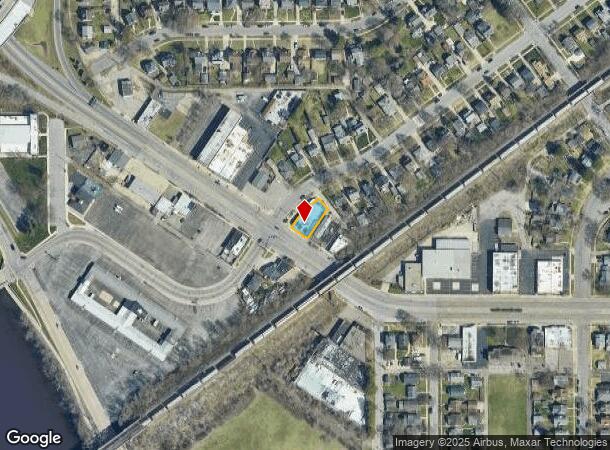  1205 Mishawaka Ave, South Bend, IN Parcel Map