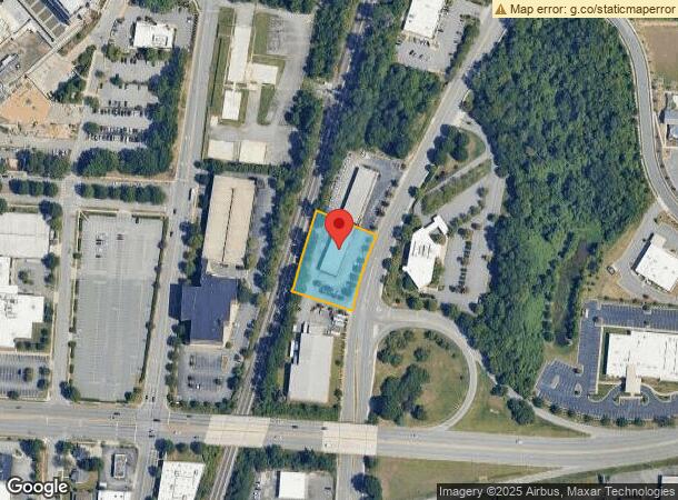  1403 Yanceyville St, Greensboro, NC Parcel Map