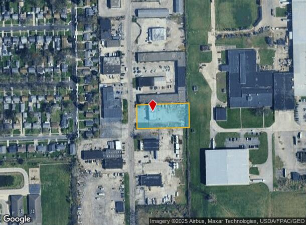 5212 Tractor Rd, Toledo, OH Parcel Map