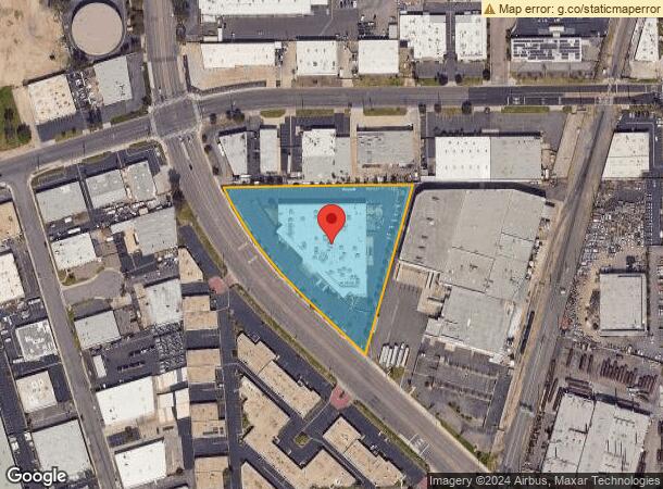  1250 N Tustin Ave, Anaheim, CA Parcel Map