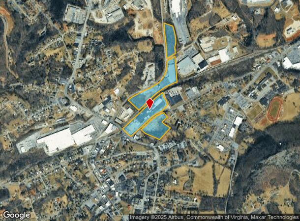 129 Pell Ave, Rocky Mount, VA Parcel Map