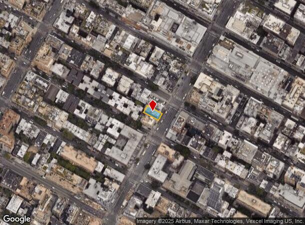 581 Avenue Of The Americas, New York, NY Parcel Map