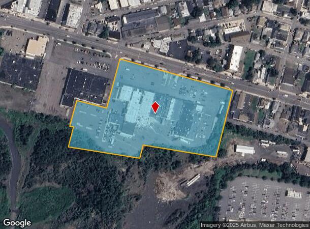  500 W Crnr W Broad St, Hazleton, PA Parcel Map