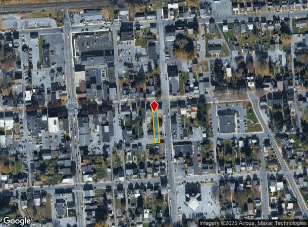  45 E Main St, Hummelstown, PA Parcel Map