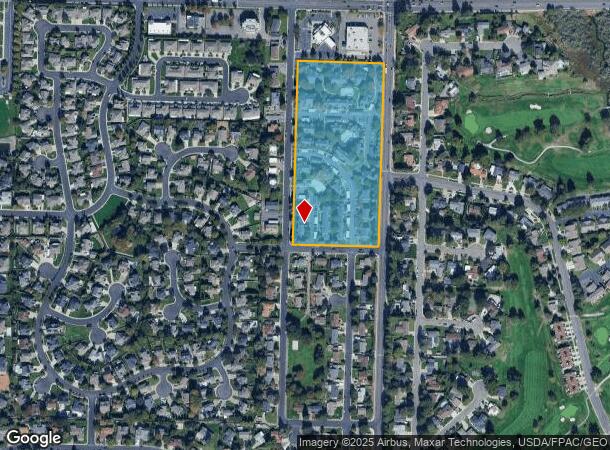 1845 Leslie Rd, Richland, WA Parcel Map
