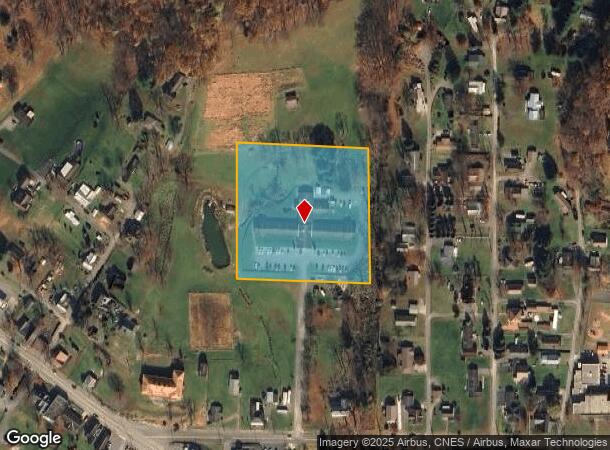  96 Tyree St, Ansted, WV Parcel Map