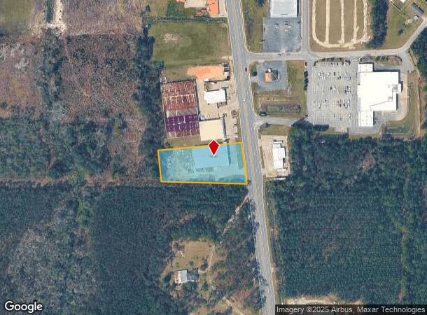 1107 S Pierce St, Alma, GA Parcel Map