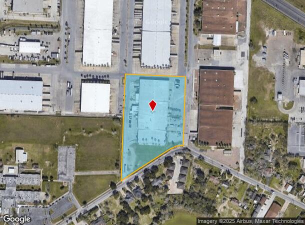  1900 Billy Mitchell Blvd, Brownsville, TX Parcel Map