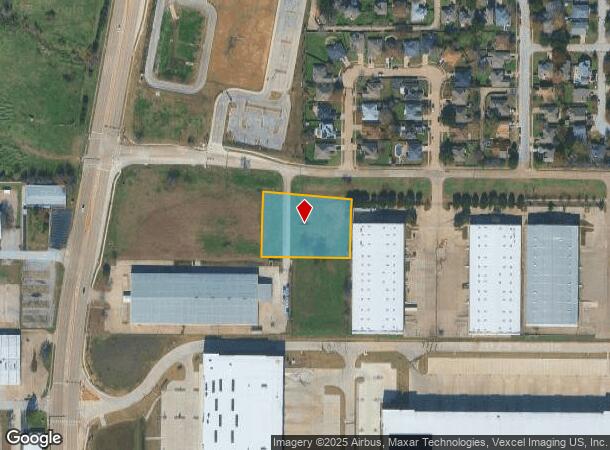  1200 E Eden Rd, Arlington, TX Parcel Map