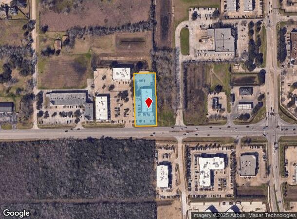 8603 Broadway St, Pearland, TX Parcel Map