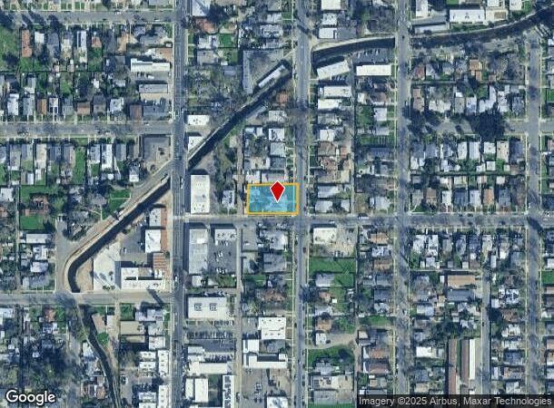 807 N Van Ness Ave, Fresno, CA Parcel Map
