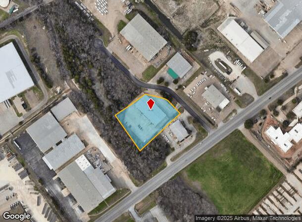  711 Venture Dr, Woodway, TX Parcel Map