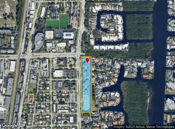  4800 N Federal Hwy, Boca Raton, FL Parcel Map