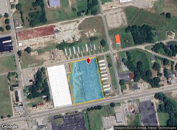  225 W Mcintyre St, Mullins, SC Parcel Map