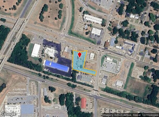  2117 W Main St, Durant, OK Parcel Map