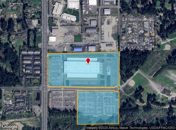  5509 Military Rd E, Puyallup, WA Parcel Map