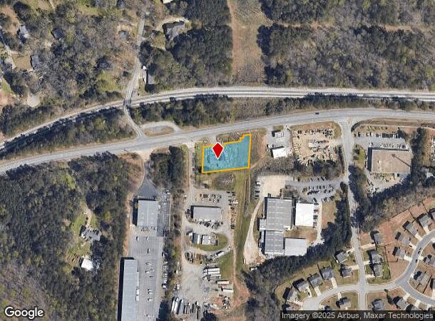  2105 Winder Hwy, Dacula, GA Parcel Map