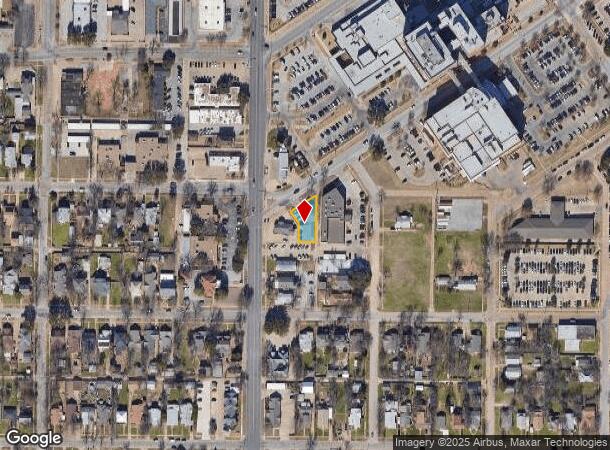 1633 11Th St, Wichita Falls, TX Parcel Map