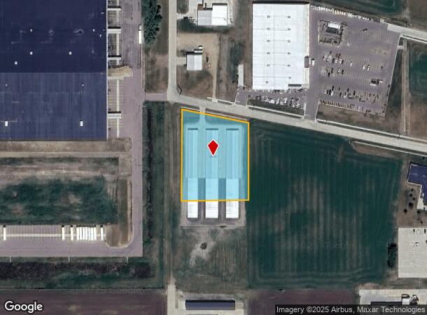  812 Bower St, Vermillion, SD Parcel Map