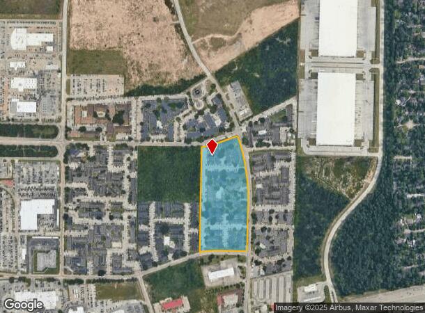  22715 Imperial Valley Dr, Houston, TX Parcel Map