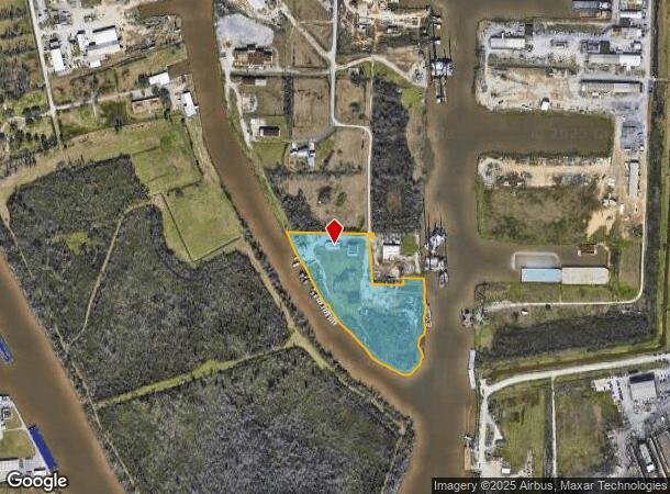 317 Dean Ct, Houma, LA Parcel Map