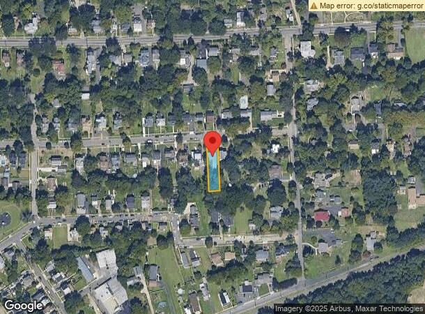  22 Church St, Beverly, NJ Parcel Map