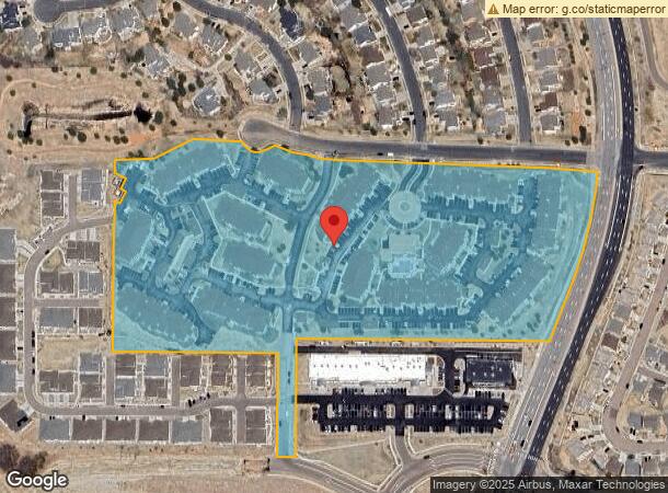  1405 Falcon Valley Hts, Colorado Springs, CO Parcel Map