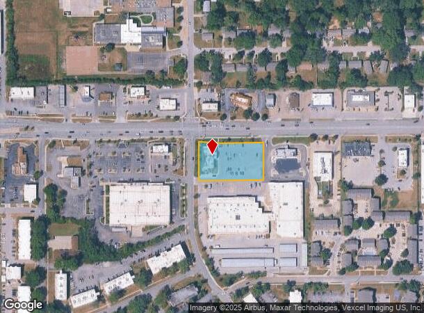  1711 W 23Rd St, Lawrence, KS Parcel Map