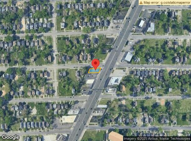  13959 Gratiot Ave, Detroit, MI Parcel Map