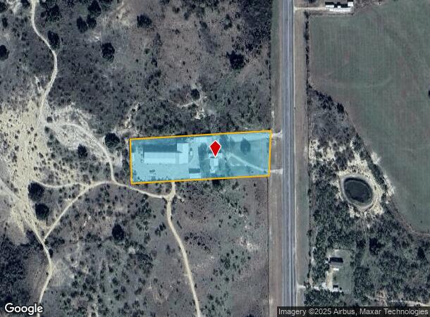 16901 N Highway 183 N, May, TX Parcel Map