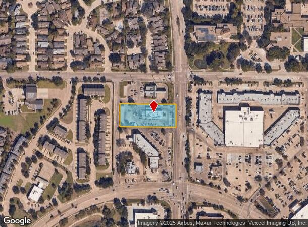2151 N Josey Ln, Carrollton, TX Parcel Map