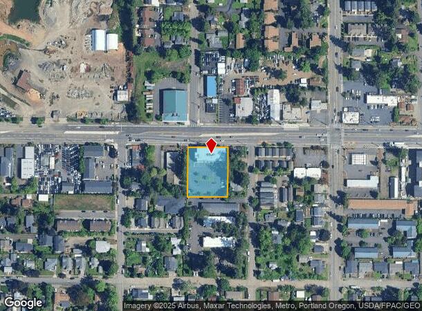  11010 Se Division St, Portland, OR Parcel Map