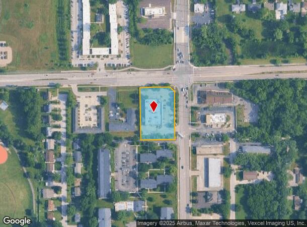 1180 N Farnsworth Ave, Aurora, IL Parcel Map