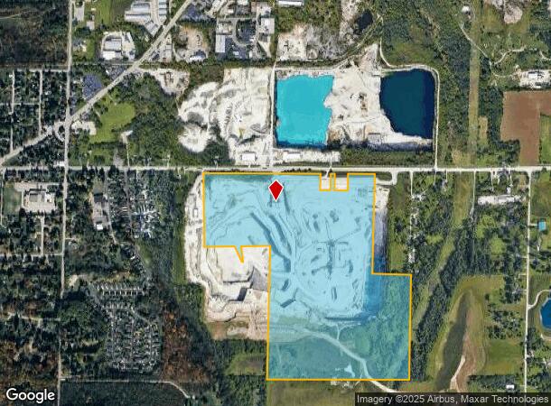 19567 W Good Hope Rd, Lannon, WI Parcel Map