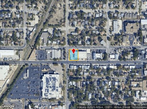  247 W Olmos Dr, San Antonio, TX Parcel Map