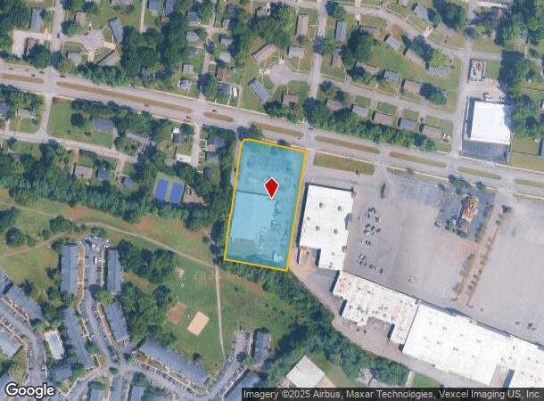  850 Dr Martin Luther King Blvd, Murfreesboro, TN Parcel Map