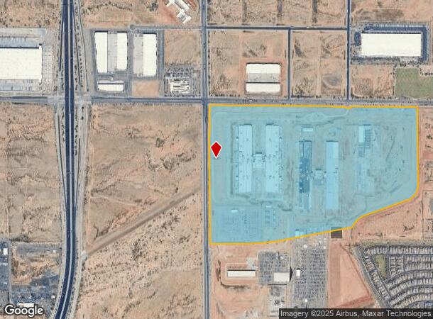  3841 S Ellsworth Rd, Mesa, AZ Parcel Map