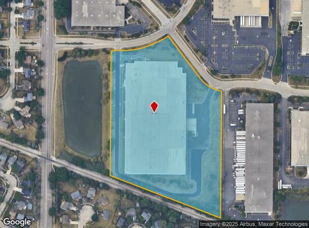  4175 Chandler Dr, Hanover Park, IL Parcel Map