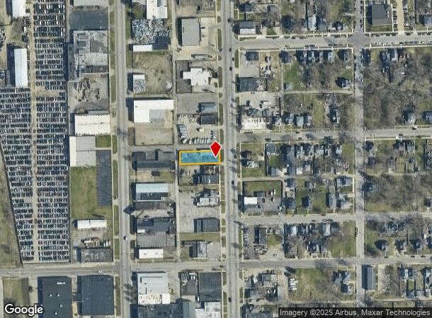  1801 S Michigan St, South Bend, IN Parcel Map