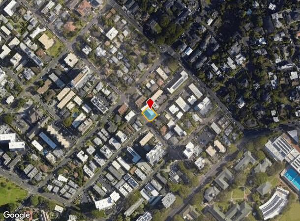  1510 Dominis St, Honolulu, HI Parcel Map