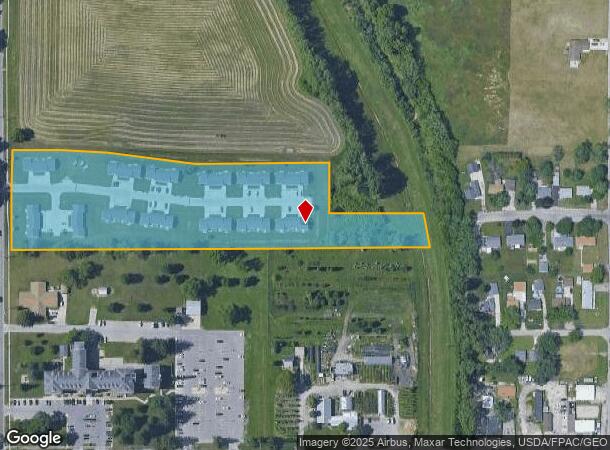 1528 Prospect Ave, Waterloo, IA Parcel Map