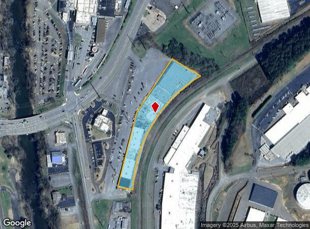 200 Industrial Blvd, Ellijay, GA Parcel Map