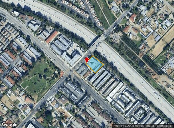 14432 Bledsoe St, Sylmar, CA Parcel Map