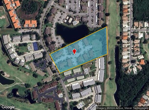  1020 Capri Isles Blvd, Venice, FL Parcel Map