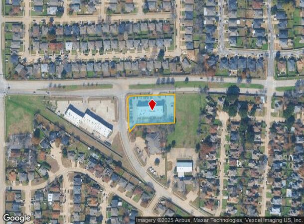  800 E Sublett Rd, Arlington, TX Parcel Map