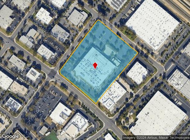  9801 Muirlands Blvd, Irvine, CA Parcel Map