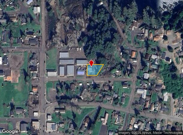  194 Ne Metcalf Ave, Siletz, OR Parcel Map